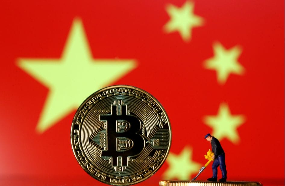 Crypto en blockchain in China, mining