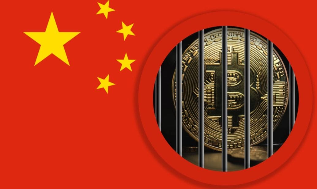 Crypto en blockchain in China, BTC in de gevangenis