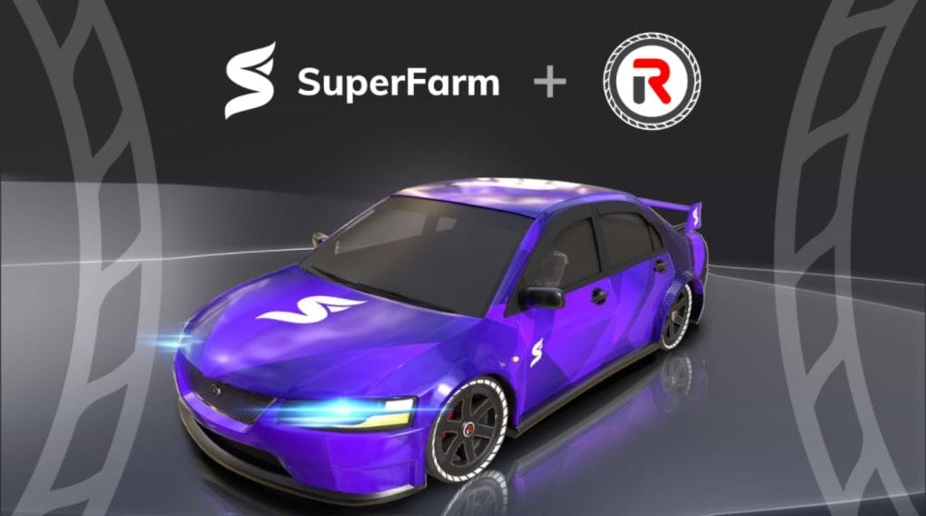 SuperFarm REVV Racing car